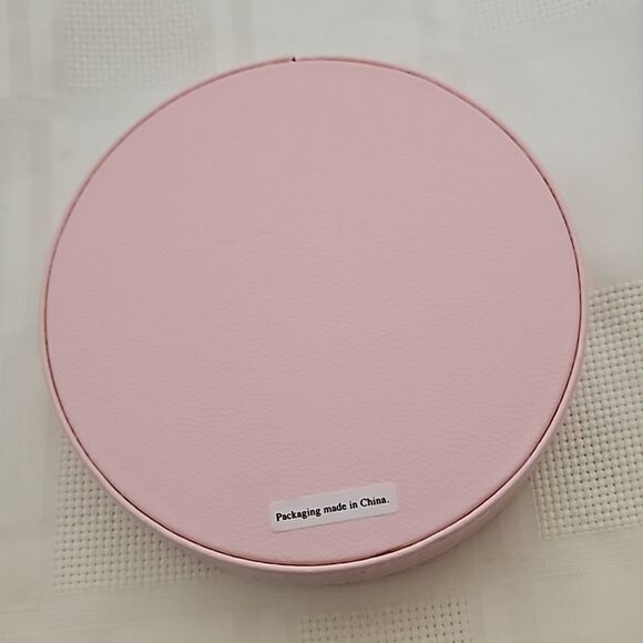 Pandora Authentic 20th Edition Charms & Bracelet Round Jewelry Box Pink - Picture 4 of 16